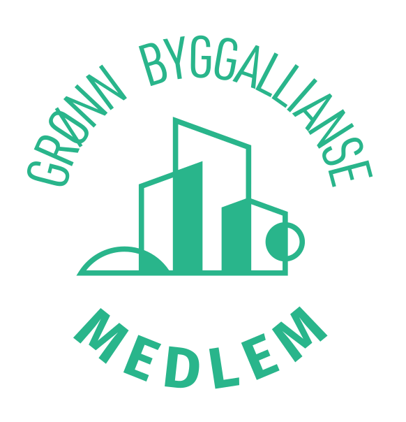 Grønn byggallianse logo